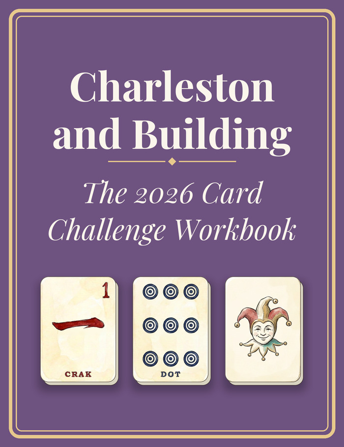 The 2026 Card Challenge Workbook: Charleston and Building