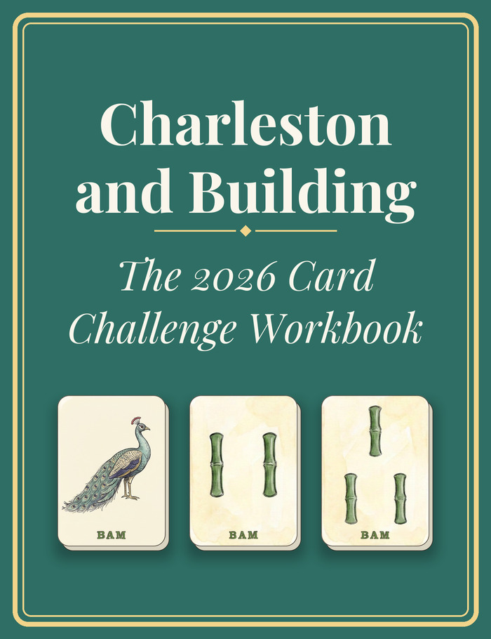The 2026 Card Challenge Workbook: Charleston and Building