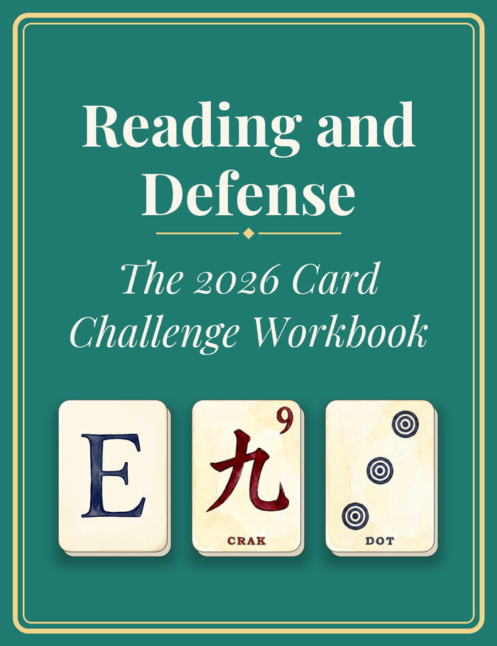 The 2026 Card Challenge Workbook: Reading and Defense