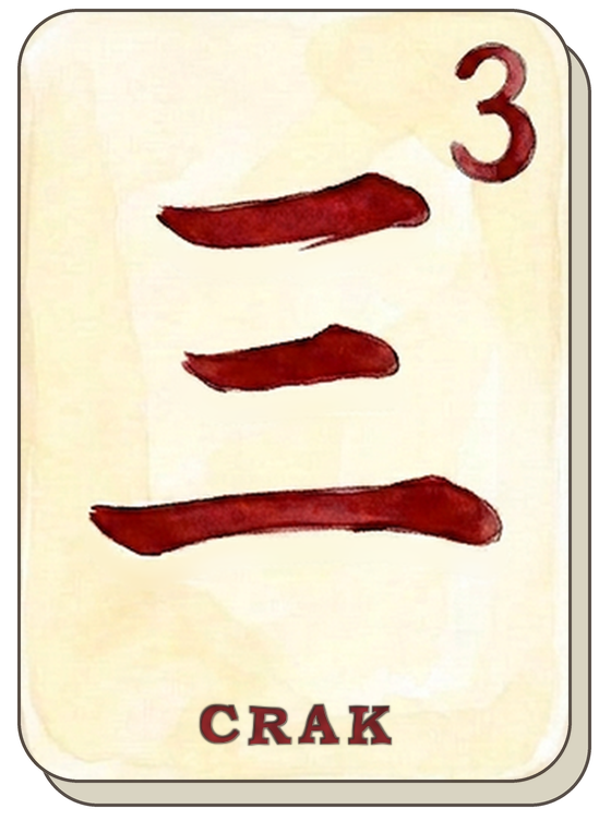 Three Crak tile