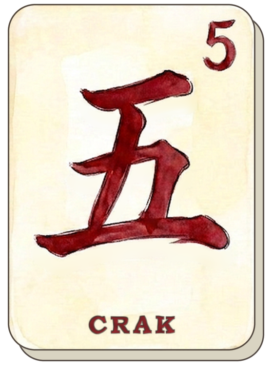 Five Crak tile