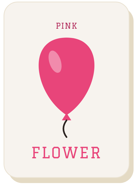 The Birthday Flower, a balloon