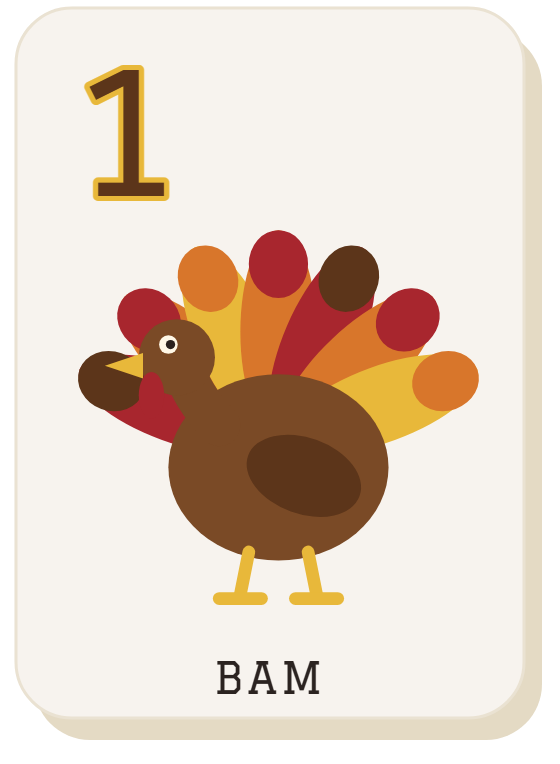 The Thanksgiving One Bam, the turkey