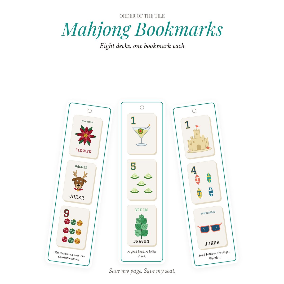 The Mahjong Bookmarks photo 1