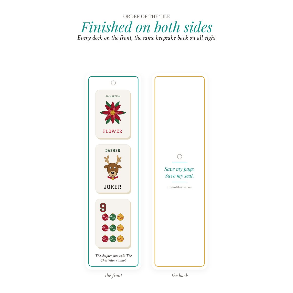 The Mahjong Bookmarks photo 3
