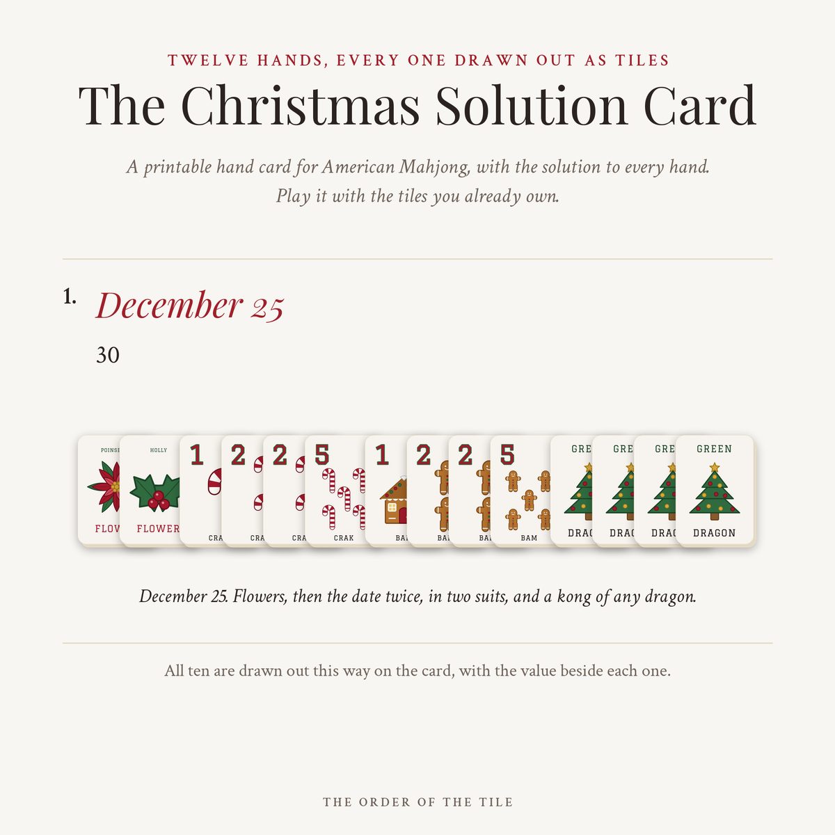 The Christmas Solution Card photo 1