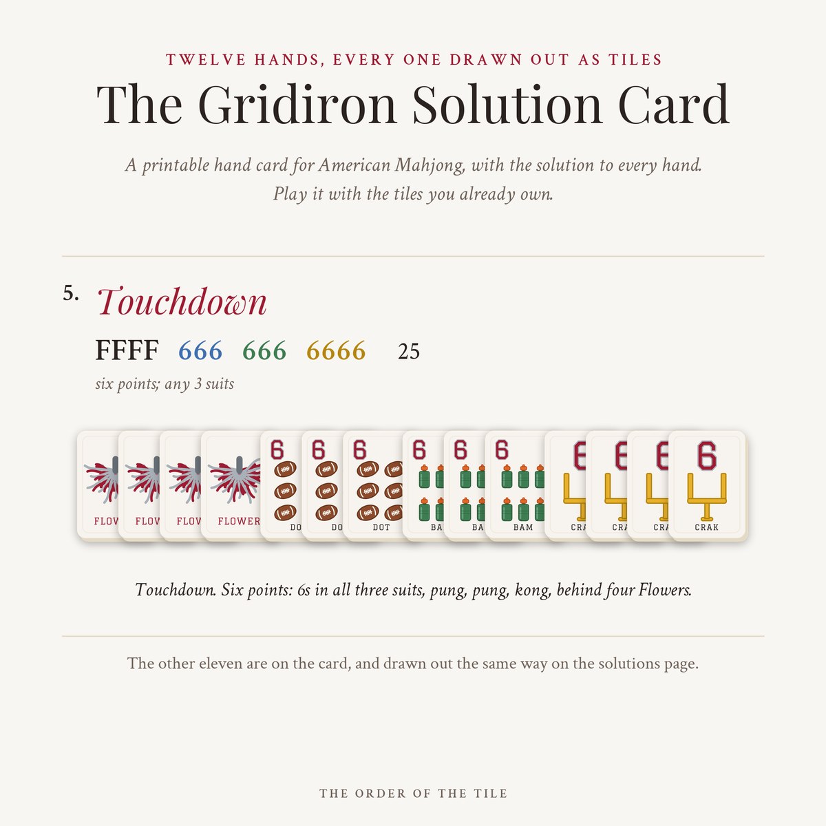 The Gridiron Solution Card photo 1