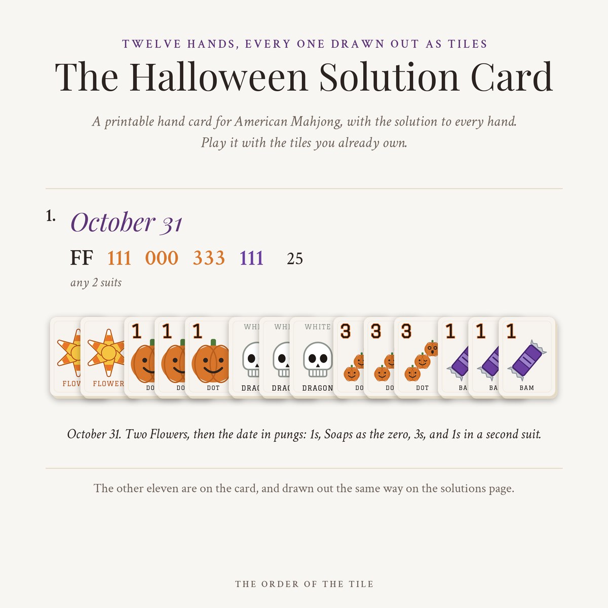 The Halloween Solution Card photo 1