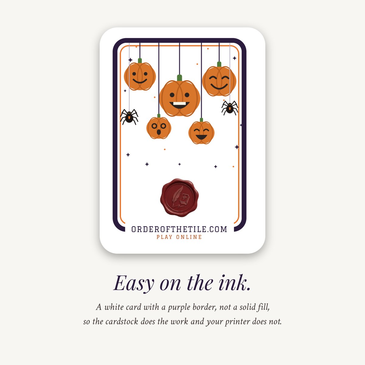 The Halloween Card Deck for American Mahjong photo 6