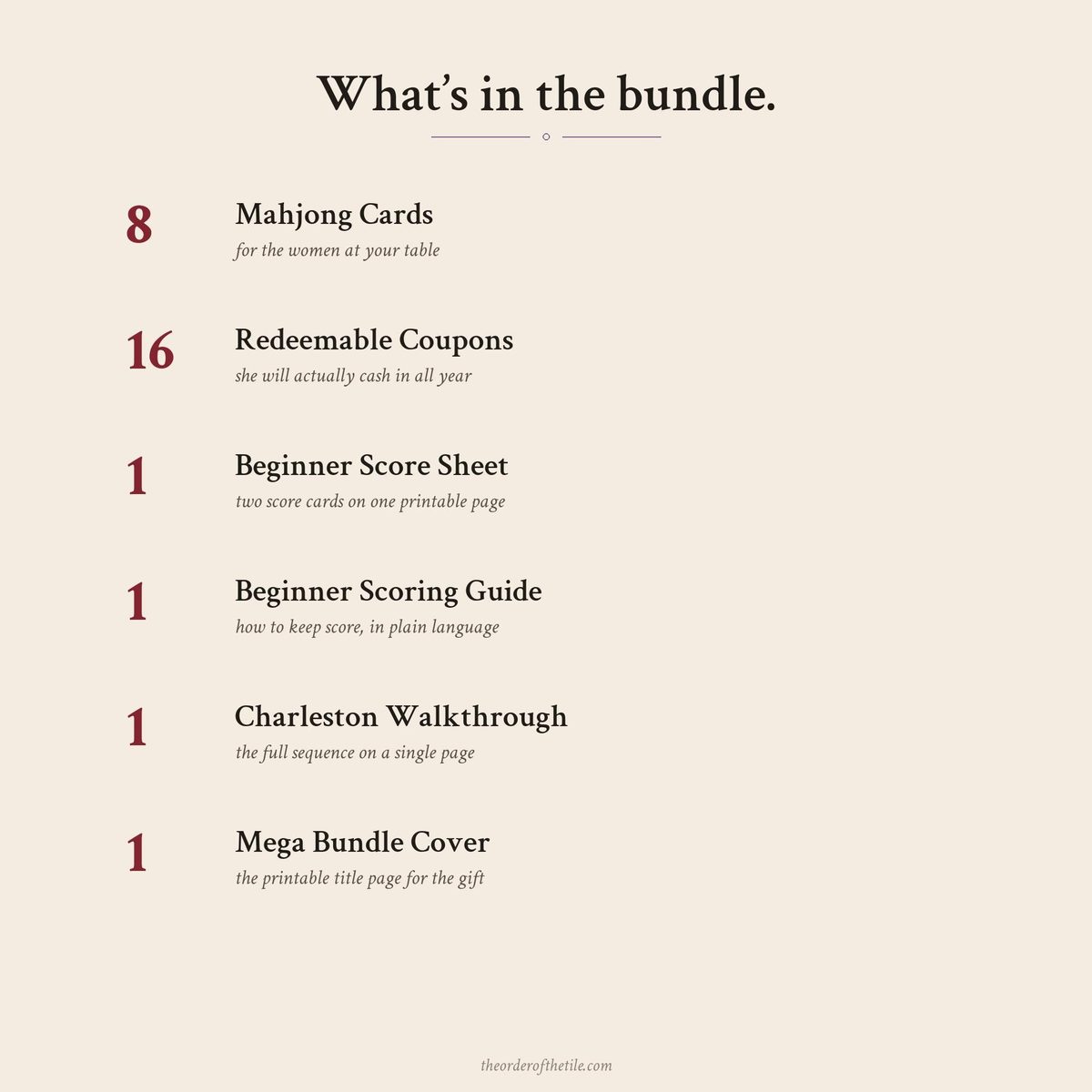 Mahjong Game Night Hostess Mega Bundle photo 2