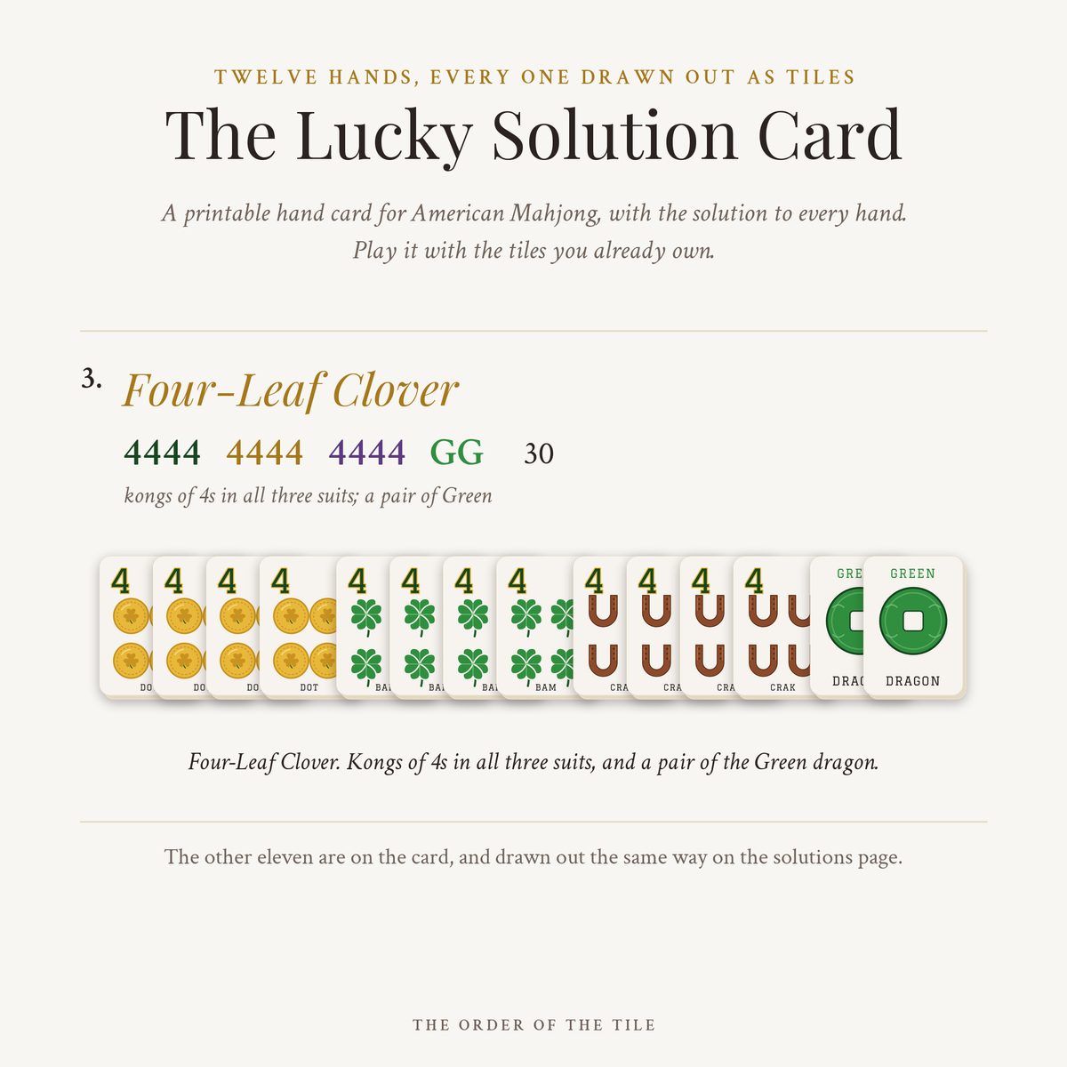 The Lucky Solution Card photo 1