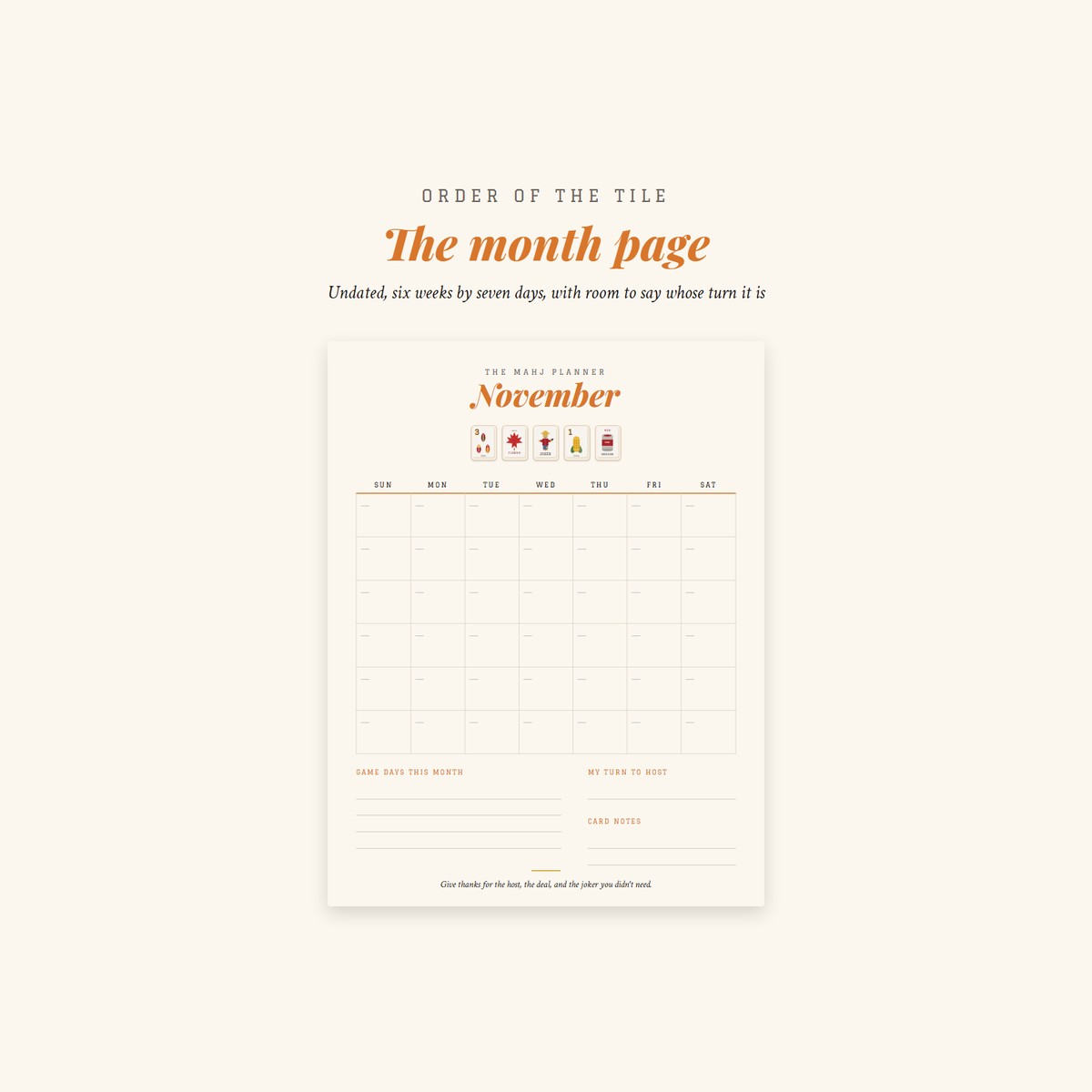 The Daily Planner, Mahj Style: 2027 to 2028 photo 4