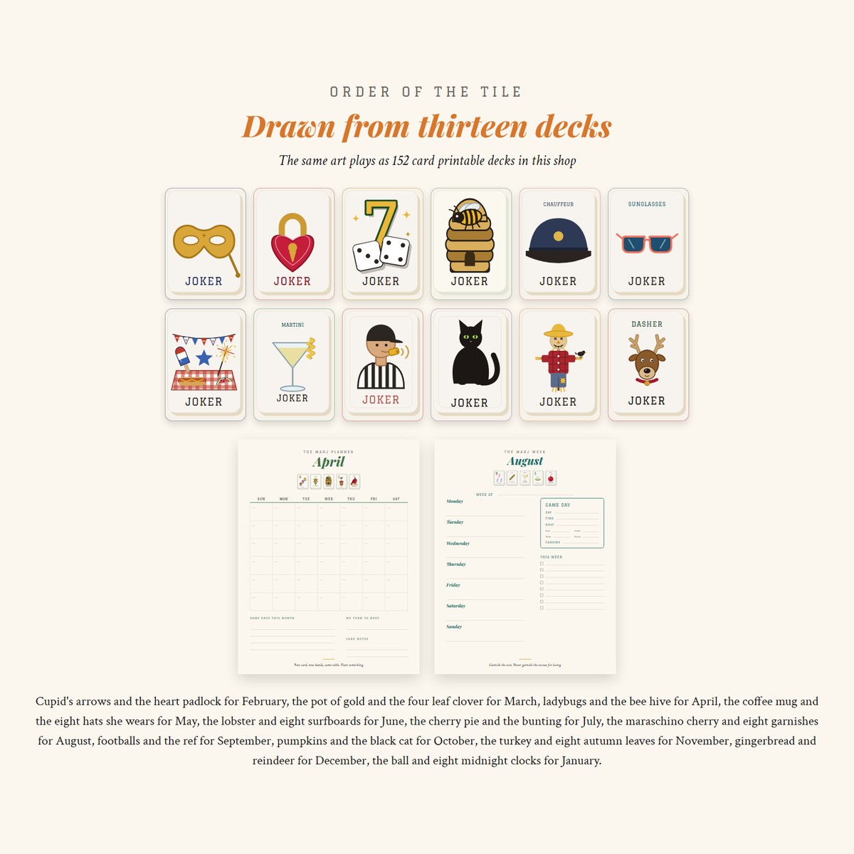The Daily Planner, Mahj Style: 2027 to 2028 photo 9