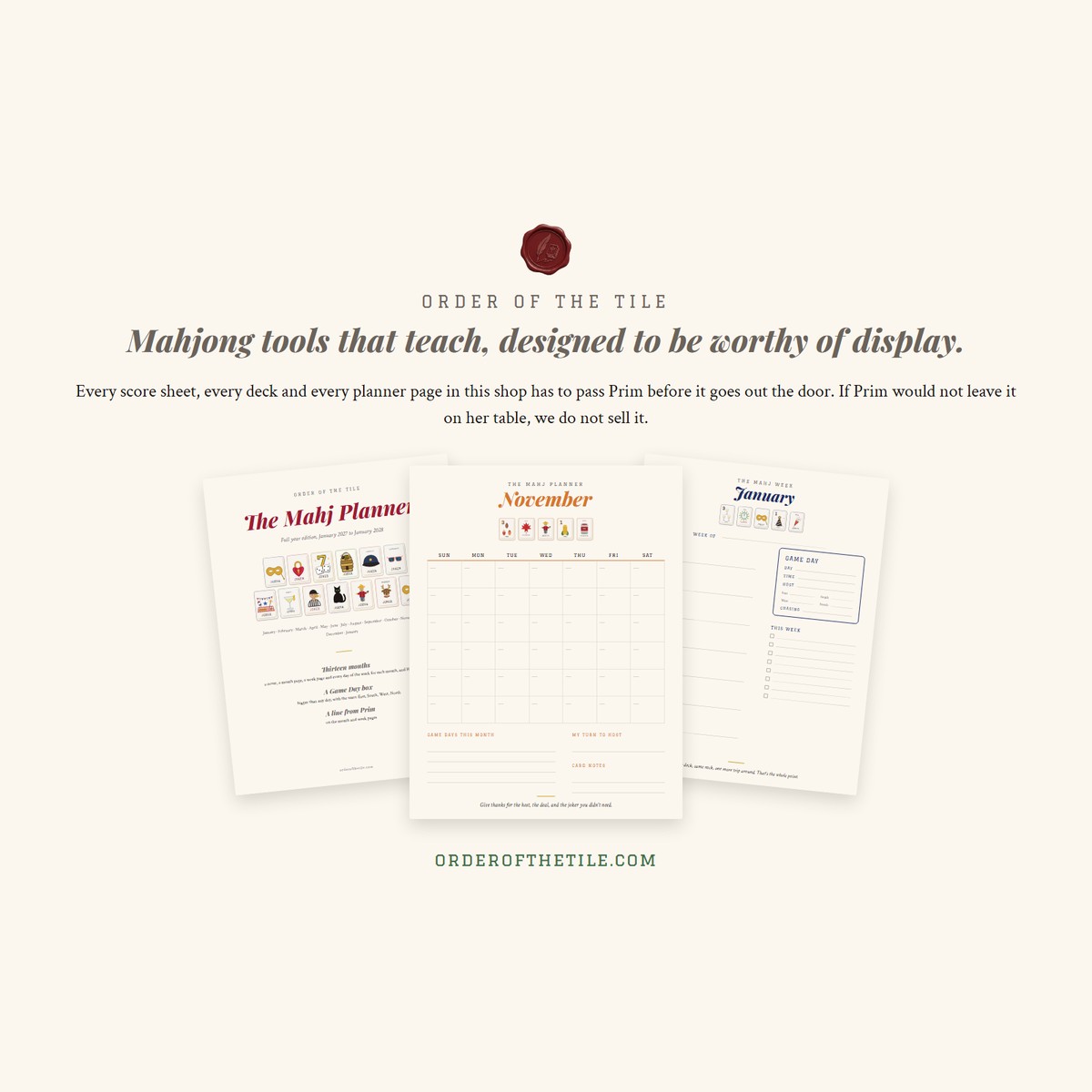The Daily Planner, Mahj Style: 2027 to 2028 photo 10