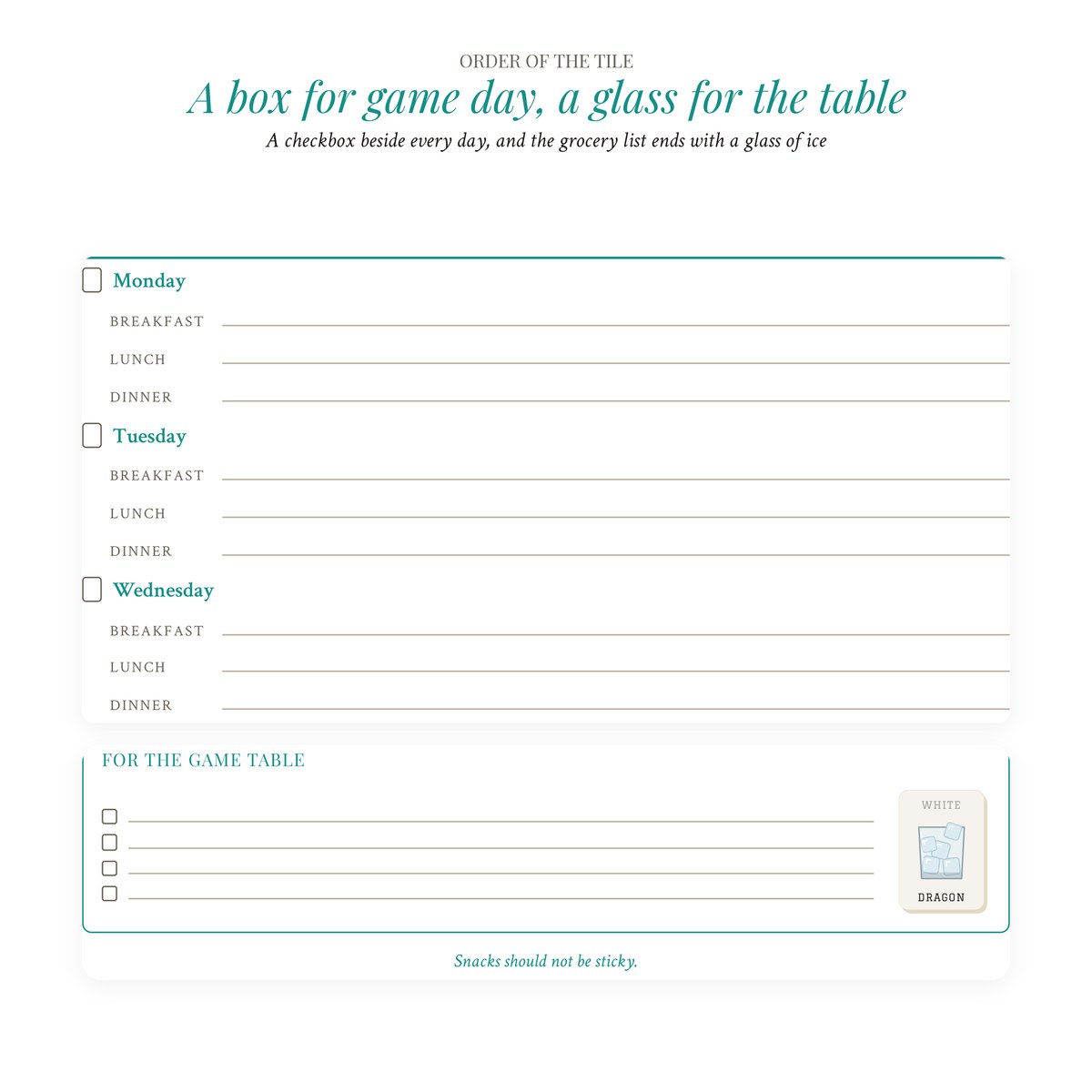 Meal Planner & Recipe Cards Bundle photo 6