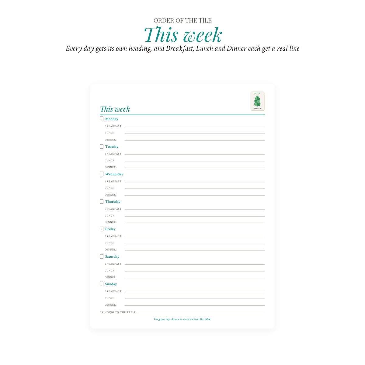 The Meal Planner photo 2