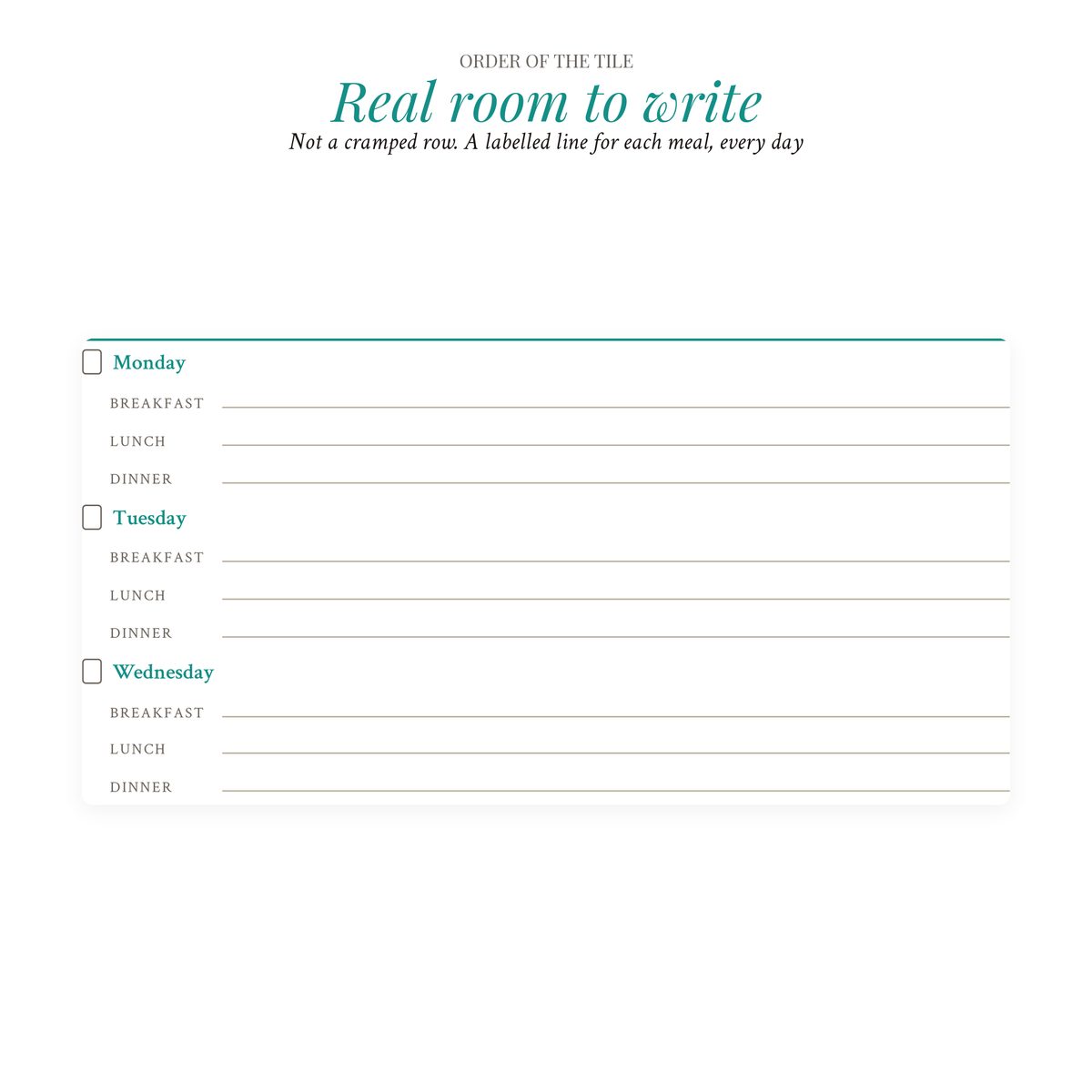 The Meal Planner photo 4
