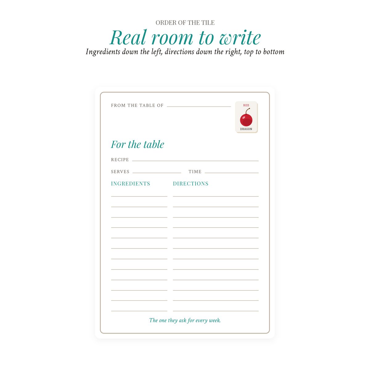 The Recipe Cards photo 2