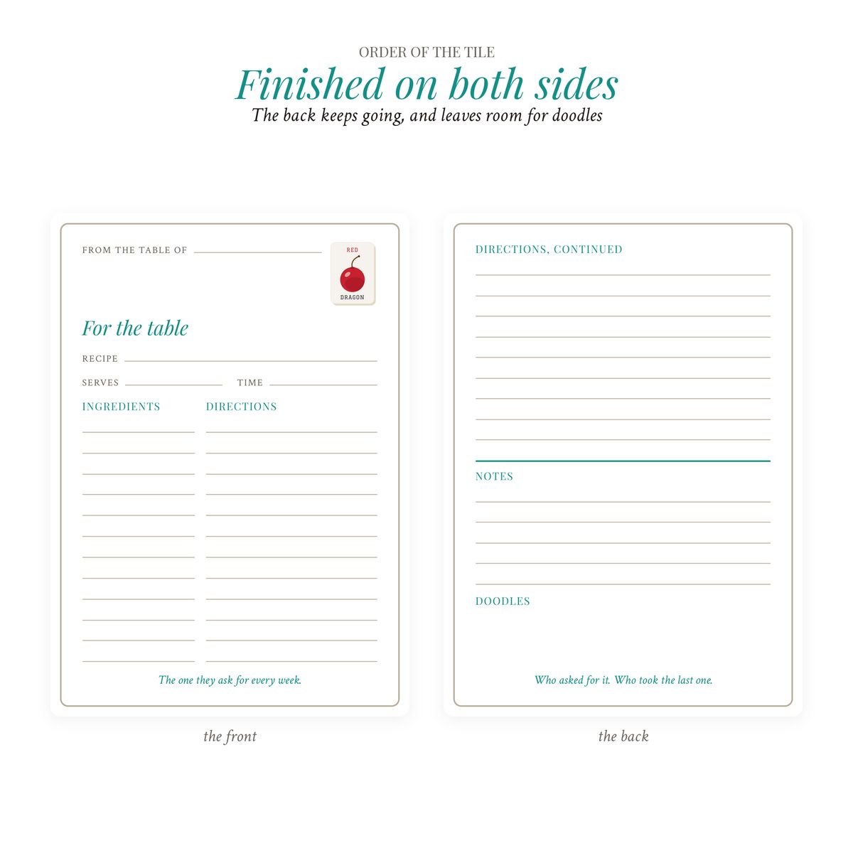 The Recipe Cards photo 4