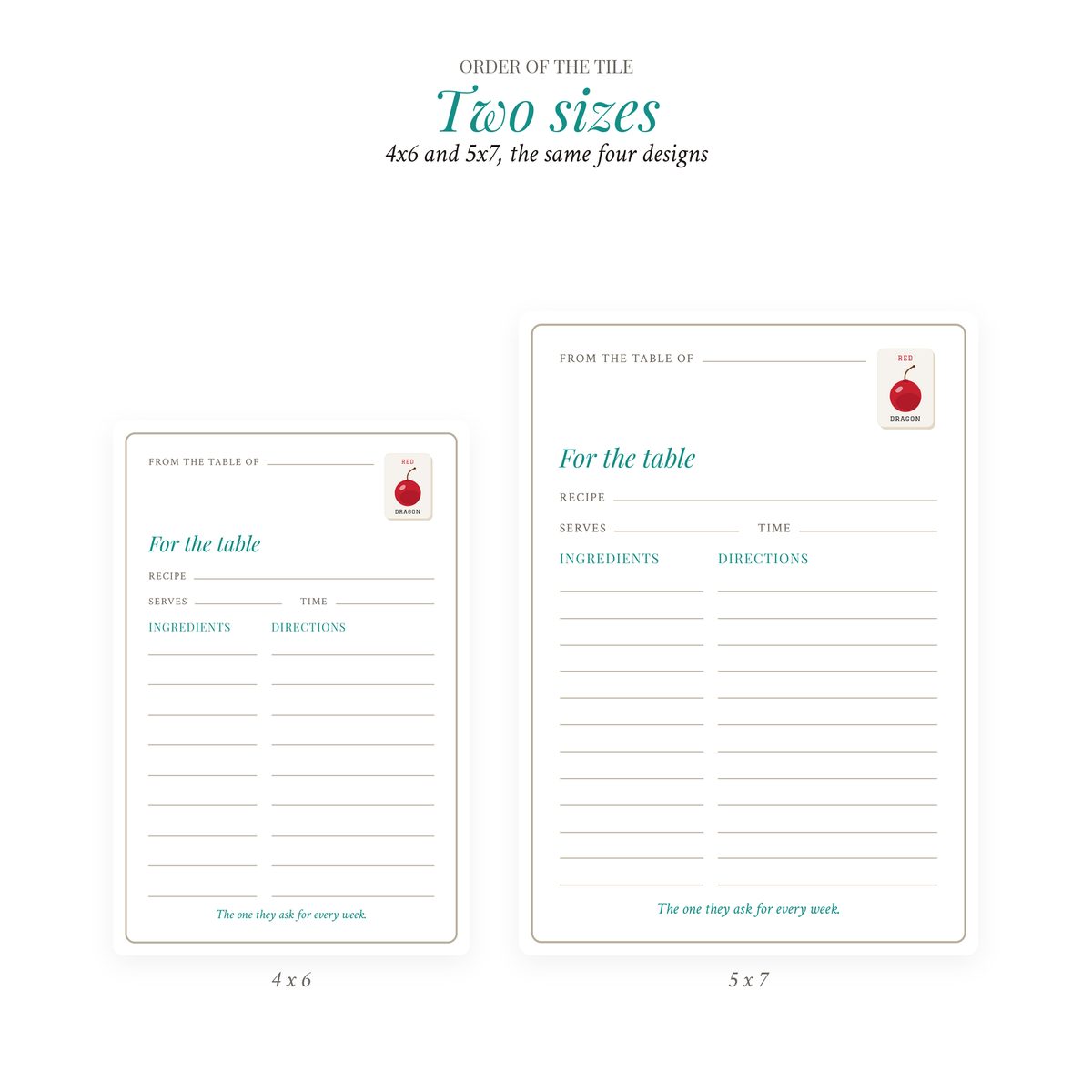 The Recipe Cards photo 5