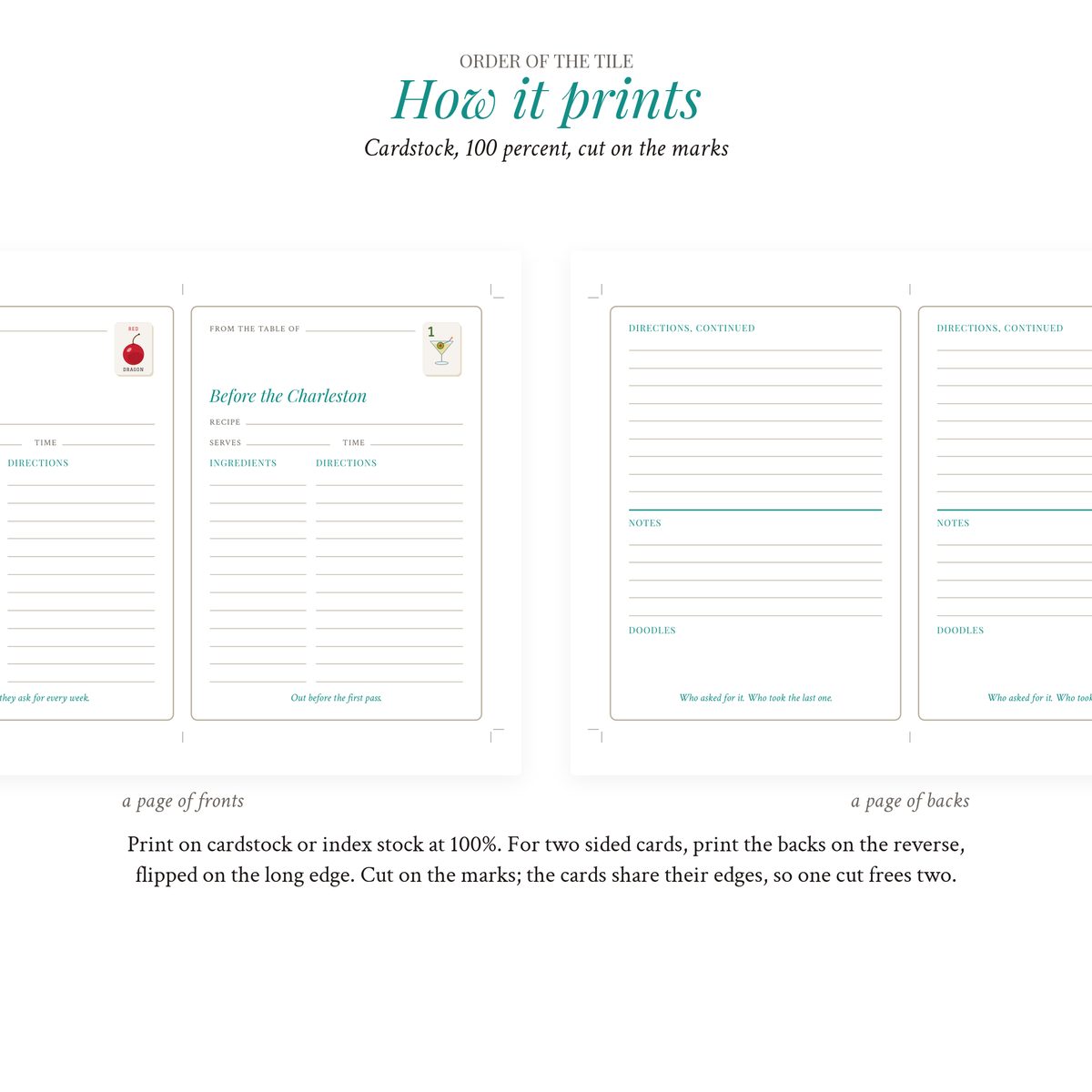 The Recipe Cards photo 7