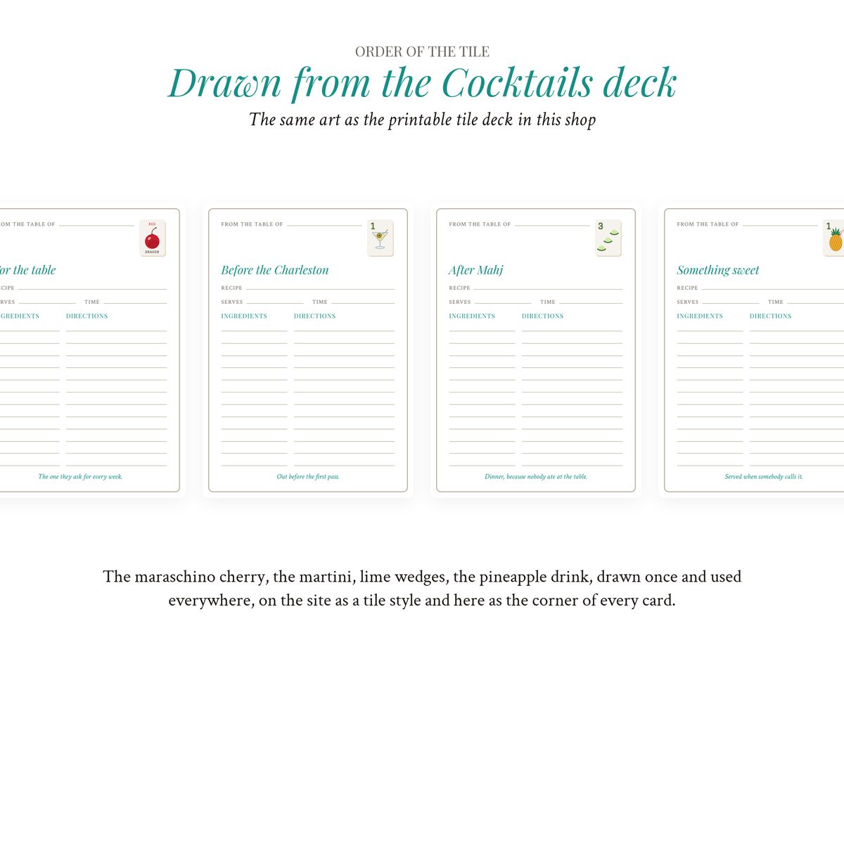 The Recipe Cards photo 9