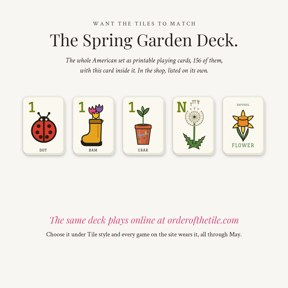 The Spring Garden Solution Card photo 4