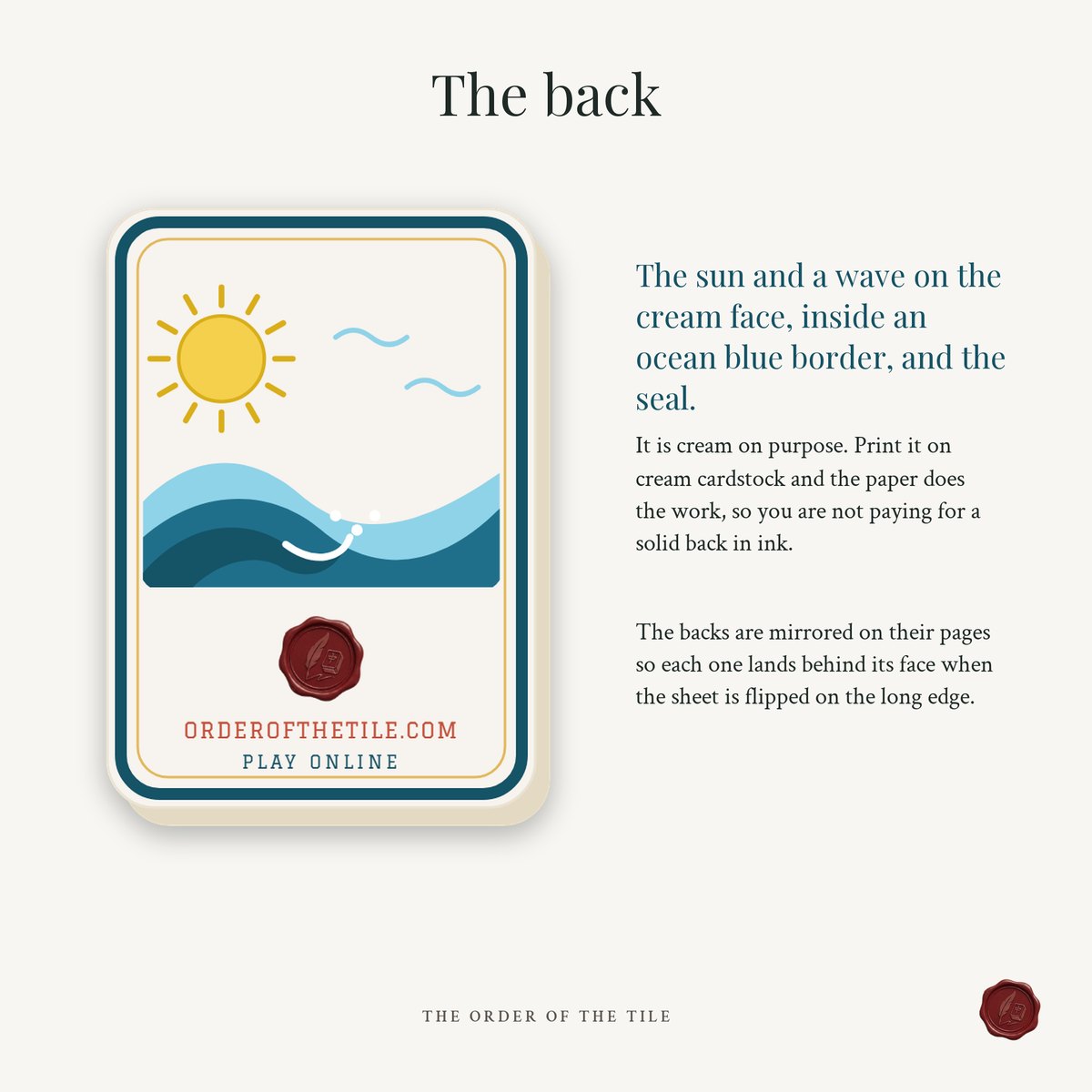 The Summer Card Deck for American Mahjong photo 6