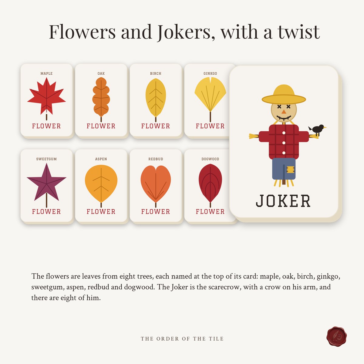 The Thanksgiving Card Deck for American Mahjong photo 5