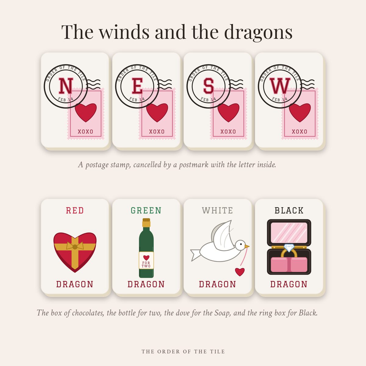 The Valentine's Card Deck for American Mahjong photo 4
