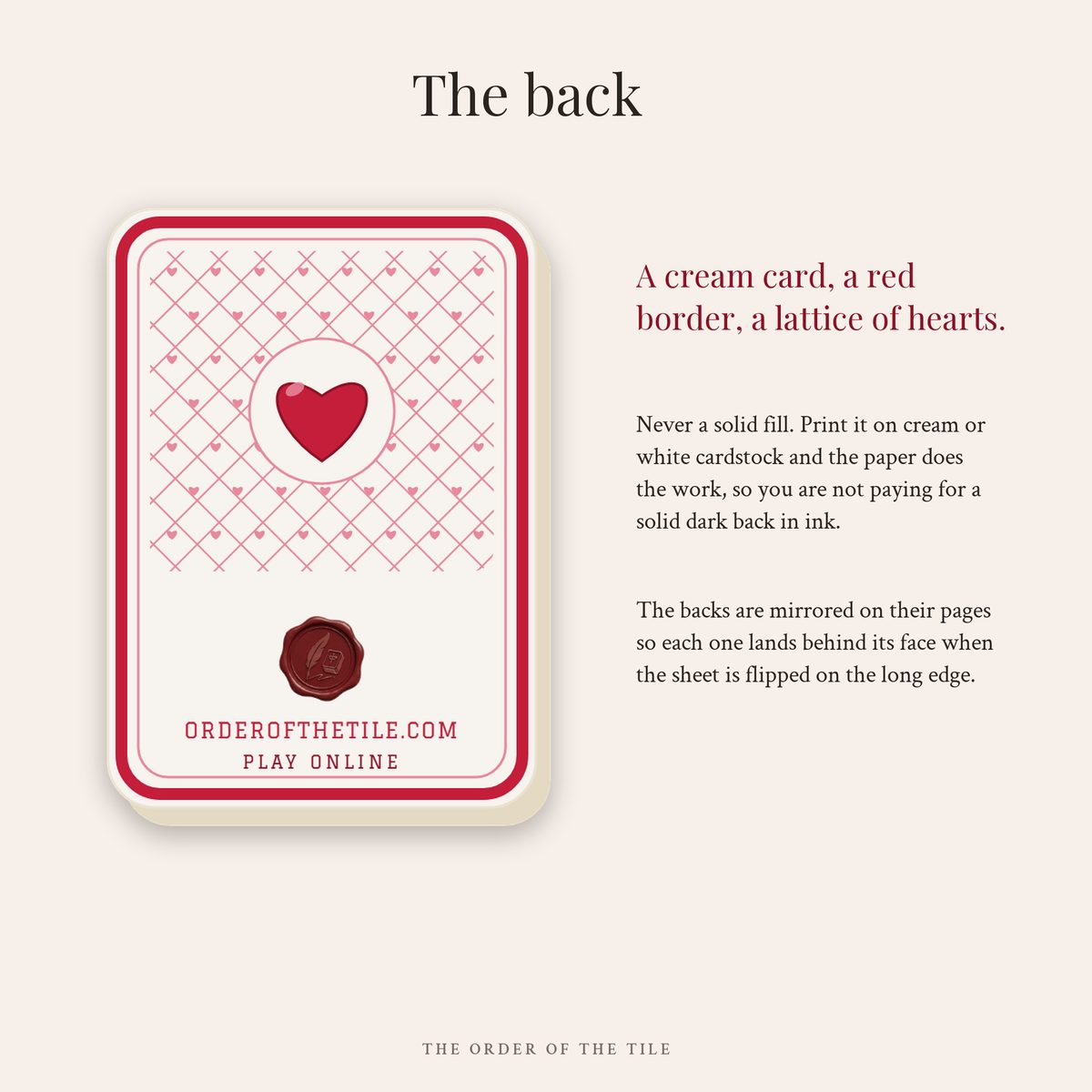 The Valentine's Card Deck for American Mahjong photo 6